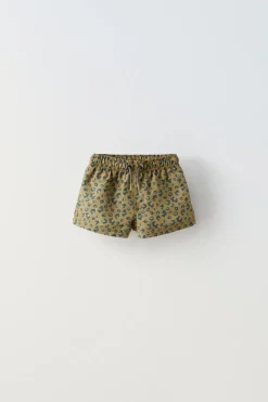 Niños ZARA 1½ - 6 Años·Accesorios<2-6 AÑOS/ BERMUDA BAÑO ANIMAL PRINT
