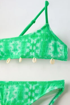Niños ZARA 6 - 14 Años·Accesorios<6-14 AÑOS/ BIKINI ASIMÉTRICO TEXTURA CONCHAS