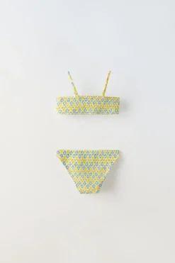 Niños ZARA 6 - 14 Años·Accesorios<6-14 AÑOS/ BIKINI ESTAMPADO GOMAS