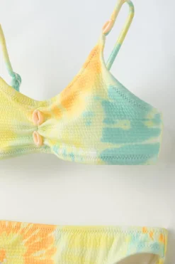 Niños ZARA 6 - 14 Años·Accesorios<6-14 AÑOS/ BIKINI TEXTURA TIE DYE CONCHAS