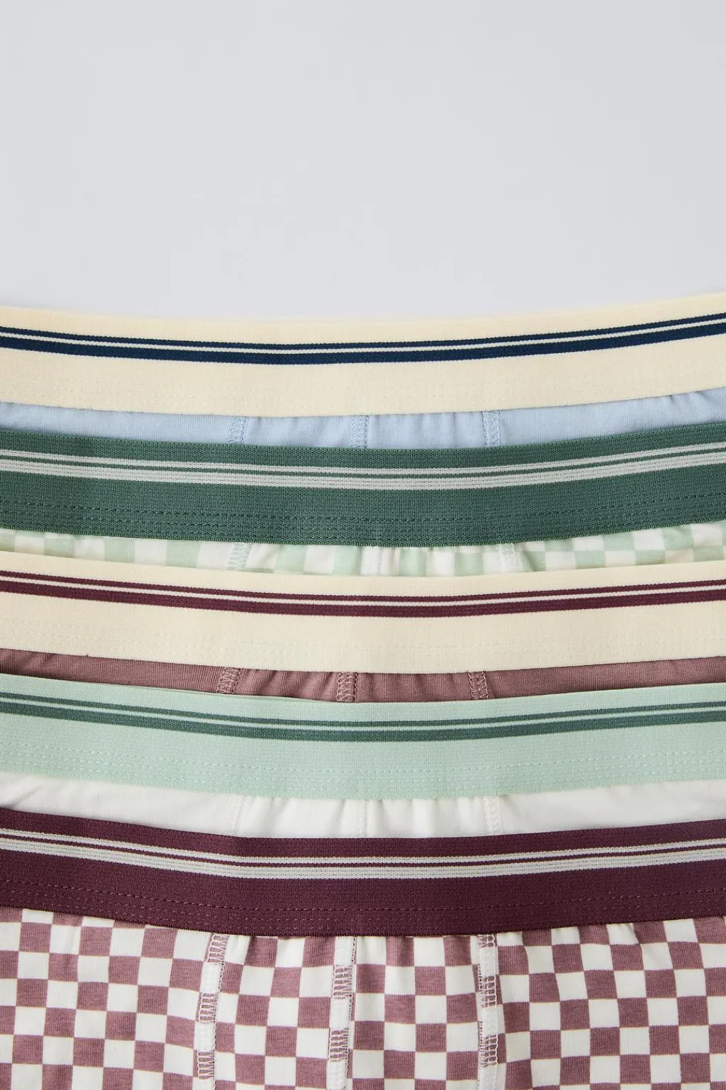 Niños ZARA 6 - 14 Años·Ropa Interior / Calcetines<6-14 AÑOS/ PACK CINCO BÓXERS DAMERO