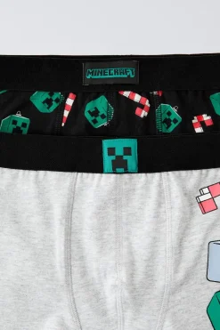 Niños ZARA 6 - 14 Años·Ropa Interior / Calcetines<6-14 AÑOS/ PACK DOS BÓXER MINECRAFT © MOJANG AB. ™
