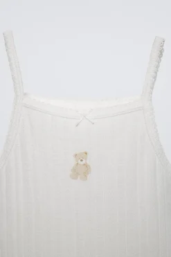 Niños ZARA 1½ - 6 Años·Ropa Interior / Calcetines<2-6 AÑOS/ PACK DOS CAMISETAS POINTELLE OSITOS