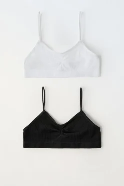 Niños ZARA 6 - 14 Años·Ropa Interior / Calcetines<8-14 AÑOS/ PACK DOS TOPS SEAMLESS