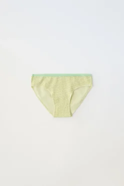 Niños ZARA 6 - 14 Años·Ropa Interior / Calcetines<6-14 AÑOS/ PACK SEIS BRAGUITAS ESTRUCTURA FLORES