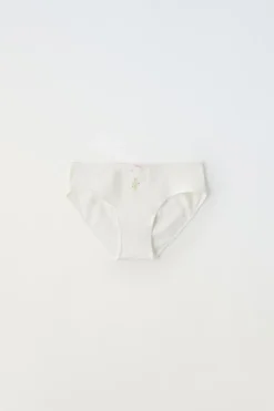 Niños ZARA 6 - 14 Años·Ropa Interior / Calcetines<6-14 AÑOS/ PACK SEIS BRAGUITAS CUADRITOS Y FLORES