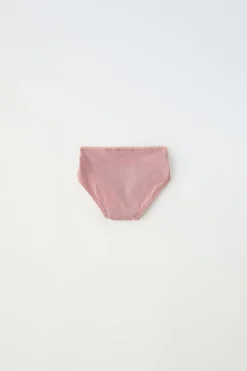 Niños ZARA 1½ - 6 Años·Ropa Interior / Calcetines<2-6 AÑOS/ PACK SEIS BRAGUITAS ESTRUCTURA