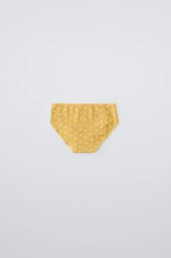 Niños ZARA 1½ - 6 Años·Ropa Interior / Calcetines<2-6 AÑOS/ PACK SEIS BRAGUITAS FLORES