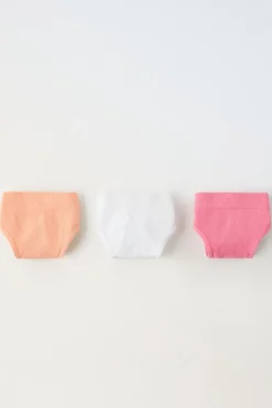 Niños ZARA 6 - 14 Años·Ropa Interior / Calcetines<8-14 AÑOS/ PACK TRES BRAGUITAS SEAMLESS