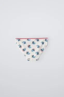 Niños ZARA 6 - 14 Años·Ropa Interior / Calcetines<6-14 AÑOS/ PACK TRES BRAGUITAS LILO & STITCH © DISNEY