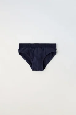 Niños ZARA 6 - 14 Años·Ropa Interior / Calcetines<6-14 AÑOS/ PACK TRES SLIPS TEXTO