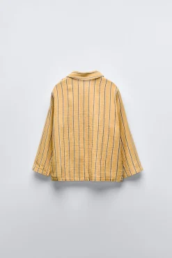 Niños ZARA 1½ - 6 Años·Pijamas|1½ - 6 Años·Pijamas<3-6 AÑOS/ PIJAMA CAMISERO RAYAS