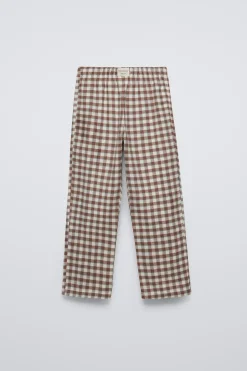 Niños ZARA 6 - 14 Años·Pijamas<6-14 AÑOS/ PIJAMA COMBINADO CUADROS