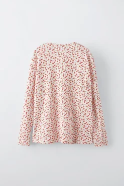 Niños ZARA 6 - 14 Años·Pijamas<6-14 AÑOS/ PIJAMA ESTAMPADO FLORES