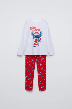 Niños ZARA 6 - 14 Años·Pijamas<6-14 AÑOS/ PIJAMA LILO & STITCH © DISNEY