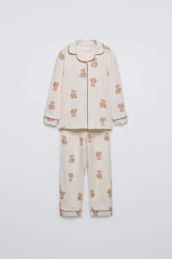 Niños ZARA 6 - 14 Años·Pijamas<6-14 AÑOS/ PIJAMA OSITOS