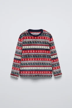 Niños ZARA 1½ - 6 Años·Pijamas|1½ - 6 Años·Pijamas<3-6 AÑOS/ PIJAMA POLAR GRECA