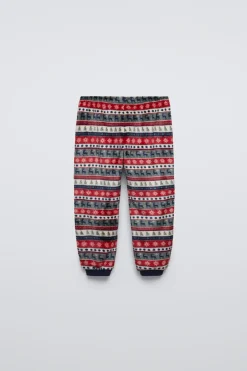 Niños ZARA 1½ - 6 Años·Pijamas|1½ - 6 Años·Pijamas<3-6 AÑOS/ PIJAMA POLAR GRECA