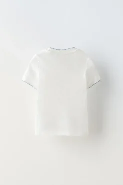 Niños ZARA 6 - 14 Años·Pijamas<6-14 AÑOS/ PIJAMA RAYAS FLORES