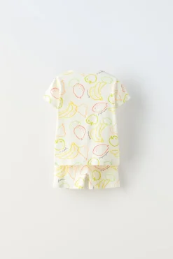 Niños ZARA 1½ - 6 Años·Pijamas|1½ - 6 Años·Pijamas<1-6 AÑOS/ PIJAMA RIB FRUTAS