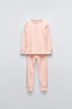 Niños ZARA 6 - 14 Años·Pijamas<6-14 AÑOS/ PIJAMA RIB LACITOS