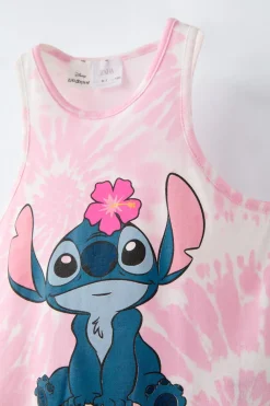 Niños ZARA 6 - 14 Años·Pijamas<6-14 AÑOS/ PIJAMA TIE DYE LILO & STITCH © DISNEY