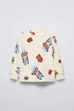 Niños ZARA 1½ - 6 Años·Licencias|1½ - 6 Años·Pijamas<2-6 AÑOS/ PIJAMA VELOUR BLUEY © LUDO STUDIO