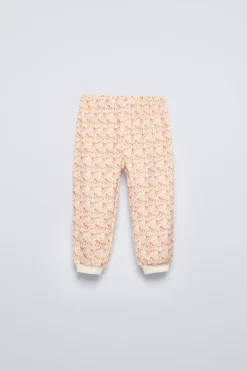Niños ZARA 1½ - 6 Años·Pijamas<2-6 AÑOS/ PIJAMA VELOUR FLORES