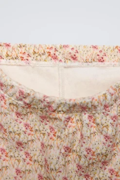 Niños ZARA 1½ - 6 Años·Pijamas<2-6 AÑOS/ PIJAMA VELOUR FLORES