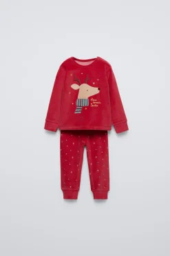 Niños ZARA 1½ - 6 Años·Pijamas|1½ - 6 Años·Pijamas<2-6 AÑOS/ PIJAMA VELOUR RENO