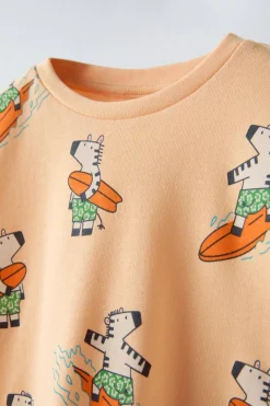 Niños ZARA 1½ - 6 Años·Pijamas|1½ - 6 Años·Pijamas<1-6 AÑOS/ PIJAMA ZEBRAS SURF