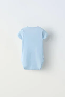 Niños ZARA 1½ - 6 Años·Ropa Interior / Calcetines|1½ - 6 Años·Ropa Interior / Calcetines<1 MESES - 3 AÑOS/ PACK CINCO BODIES ANIMALITOS