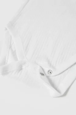 Niños ZARA 1½ - 6 Años·Ropa Interior / Calcetines|1½ - 6 Años·Ropa Interior / Calcetines<6 MESES - 3 AÑOS/ PACK TRES BODIES CUELLO REDONDO