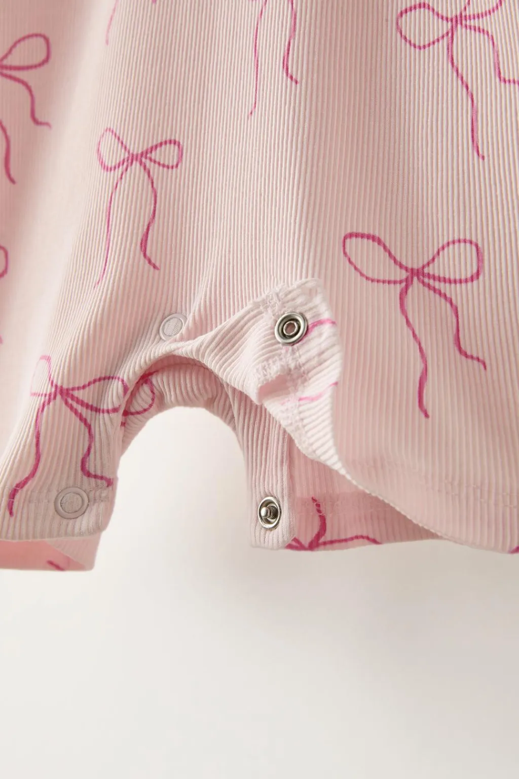 Niños ZARA 0 - 6 Meses·Ropa Interior / Pijamas|6 - 18 Meses·Ropa Interior / Pijamas<1-18 MESES/ PACK DOS PIJAMAS ENTEROS CORTOS LAZOS