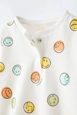 Niños ZARA 1½ - 6 Años·Licencias|1½ - 6 Años·Licencias<1-18 MESES/ PIJAMA CORTO SMILEYWORLD ®