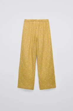 Niños ZARA 6 - 14 Años·Pijamas<6-14/ PIJAMA CAMISERO FLORES