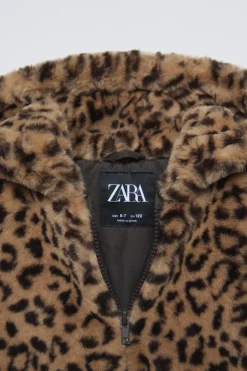 Niños ZARA 6 - 14 Años·Abrigos<ABRIGO ANIMAL PRINT
