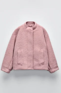 Niños ZARA 6 - 14 Años·Abrigos<ABRIGO BOMBER PAÑO