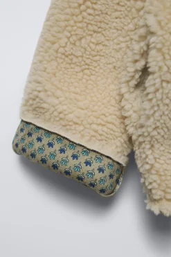 Niños ZARA 6 - 14 Años·Abrigos<ABRIGO BORREGUILLO DOBLE FAZ