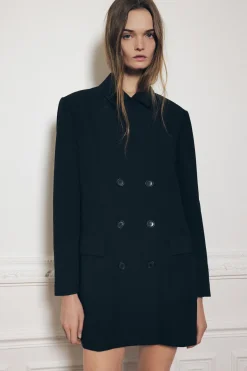 New ABRIGO BOTONES ZW COLLECTION Mujer Abrigos / Anoraks|Chaquetas / Cazadoras