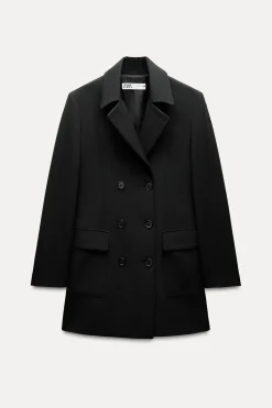 New ABRIGO BOTONES ZW COLLECTION Mujer Abrigos / Anoraks|Chaquetas / Cazadoras