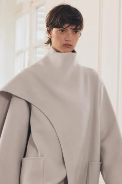 Hot ABRIGO BUFANDA CON LANA ZW COLLECTION Mujer Abrigos / Anoraks