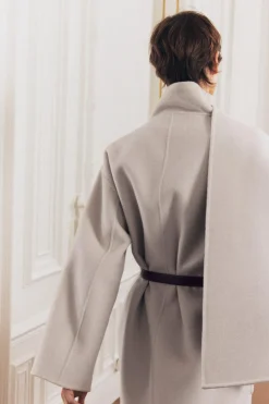 Hot ABRIGO BUFANDA CON LANA ZW COLLECTION Mujer Abrigos / Anoraks