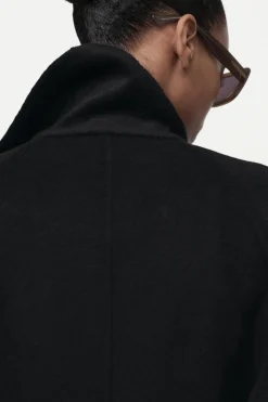 Outlet ABRIGO CINTURÓN CON LANA Mujer Abrigos / Anoraks