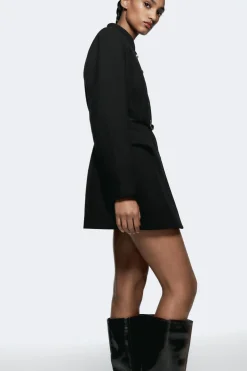 Hot ABRIGO CINTURÓN CON LANA Mujer Abrigos / Anoraks