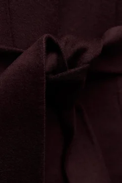 Clearance ABRIGO CINTURÓN CON LANA ZW COLLECTION Mujer Abrigos / Anoraks