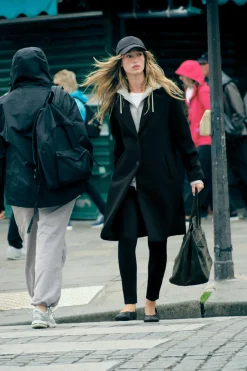 Online ABRIGO COMBINADO CAPUCHA DESMONTABLE Mujer Abrigos / Anoraks