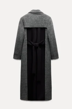 Online ABRIGO COMBINADO LANA ZW COLLECTION Mujer Abrigos / Anoraks