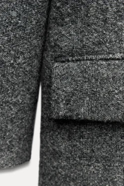 Online ABRIGO COMBINADO LANA ZW COLLECTION Mujer Abrigos / Anoraks