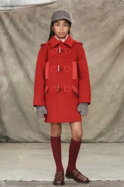 Niños ZARA 6 - 14 Años·Abrigos<ABRIGO CON LANA ALAMARES LIMITED EDITION